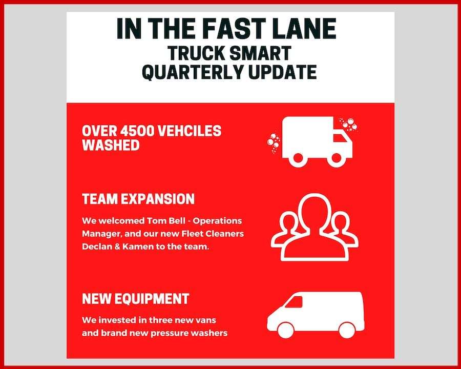 In the fast lane – Truck Smart fleet washing update Autumn 2021