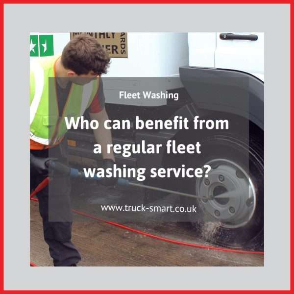 Who can benefit from a regular fleet washing service?