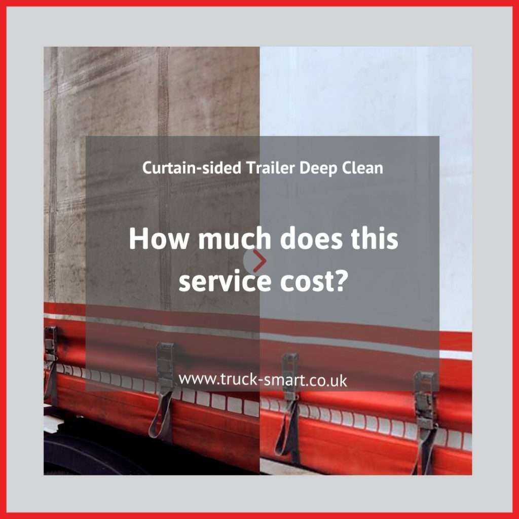 How much does it cost for a trailer washout and sterilisation?