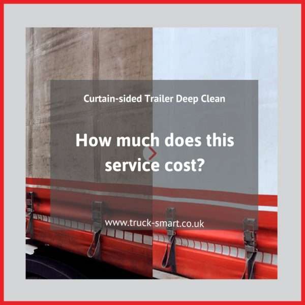 How much does it cost for a trailer washout and sterilisation?