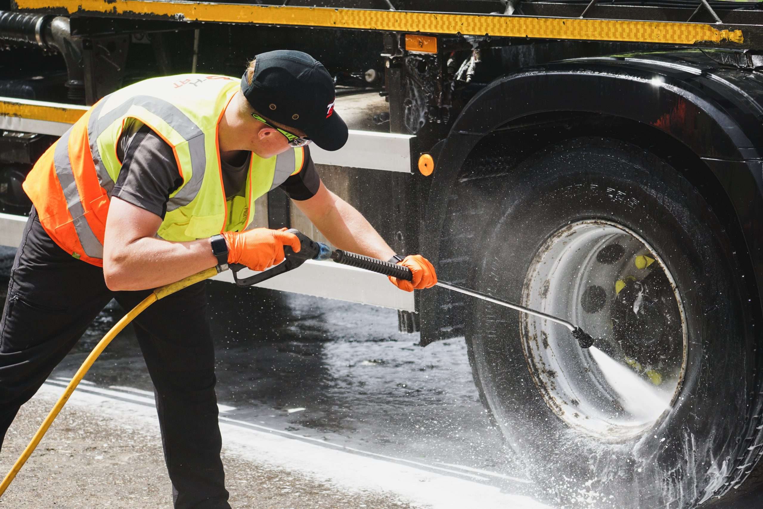 Wheel washing